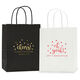 Large Twisted Handled Bags with Confetti Dot Designs Image 7 of 8